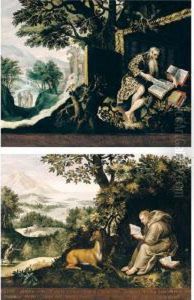 St Eustace by Daniel De Vos
