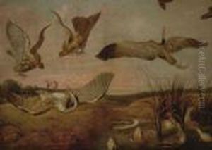 Rina De Aves En Laorilla Del Rio by Paul de Vos