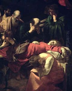 The Death of the Virgin, 1605-06 (detail)