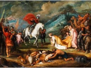 David Und Abigail by Simon de Vos