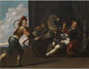 The Fable Of The Lapdog And The Donkey by Simon de Vos