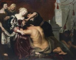 Samson Et Dalila by Simon de Vos
