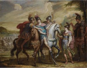 Alexander The Great Wounded
After The Battle Against Aspasioi In India (plutarch, Life Of Alexander
The Great) by Simon de Vos