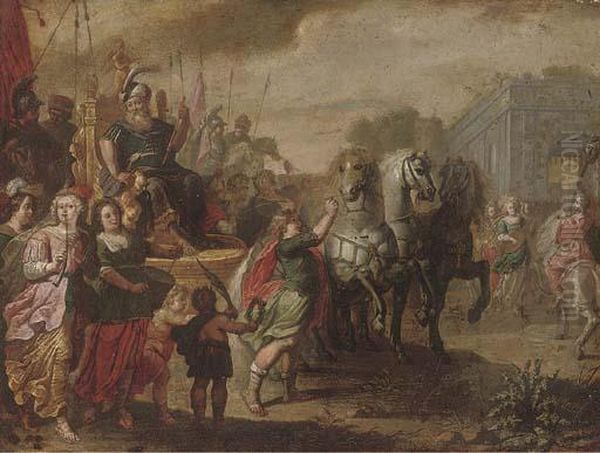 The Triumph Of David - view 1