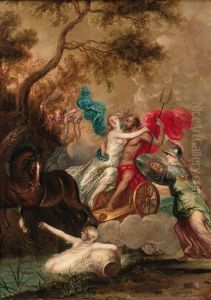 The Rape Of Proserpine by Simon de Vos