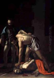 The Decapitation of St. John the Baptist, 1608 (detail-2)