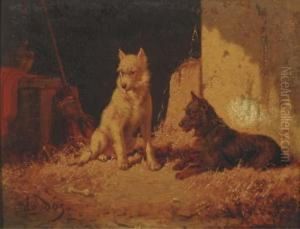 Guarding The Yard by Vincent de Vos