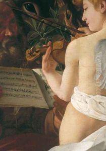 Rest during the flight into Egypt 3 by Caravaggio
