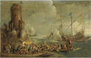Battagla Con Attacco Navale
