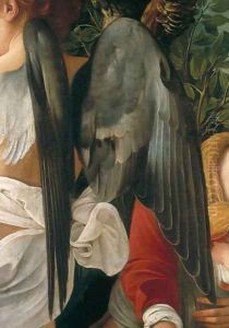 Rest during the flight into Egypt by Caravaggio