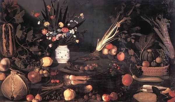Still Life with Flowers and Fruit - view 1