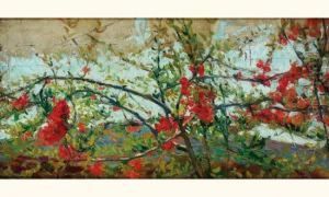 Etude De Fleurs by Anna de Weert