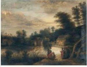 Scene Biblique by Jacob Jacobsz De Wet