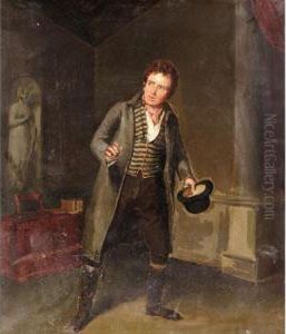 Portrait Of An Actor In An Interior by Samuel de Wilde