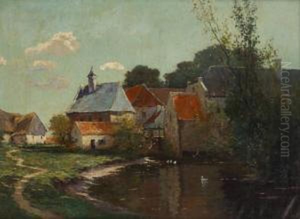 Canards Au Bord Du Village - view 1