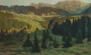 Chemin De Campagne by Prosper De Wit