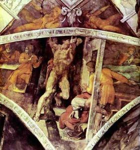 The Punishment of Haman by Caravaggio