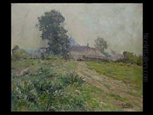Landschaft Mit Gebauden Landschaft Mit Gebauden