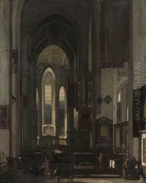 The Interior Of A Protestant Church - view 1
