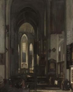 The Interior Of A Protestant Church
