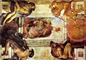 The Separation of Land and Water by Caravaggio