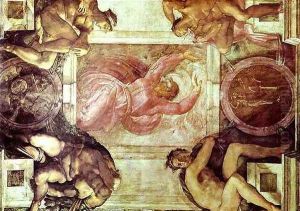 The Separation of Light and Darkness by Caravaggio