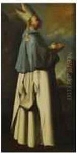San Hugo by Francisco De Zurbaran