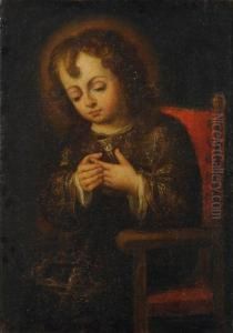 Le Christ Enfant Blesse Par Une Epine