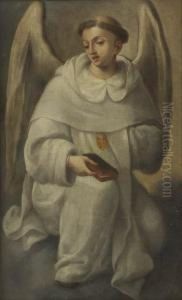 Kniender Engel by Francisco De Zurbaran