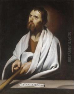 Saint James The Less, Holding A Staff