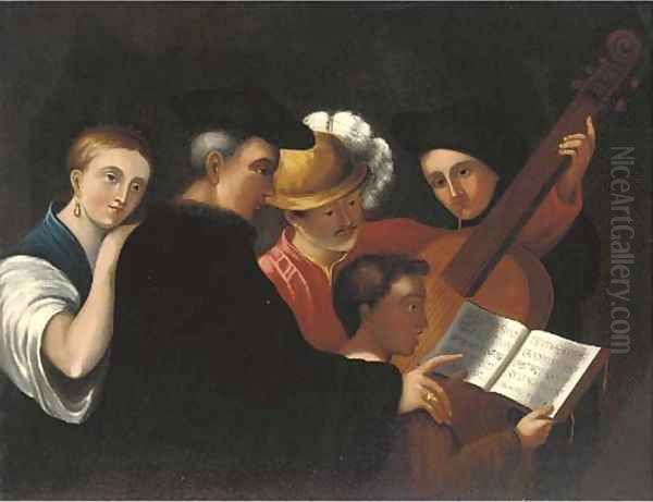 The music lesson - view 1