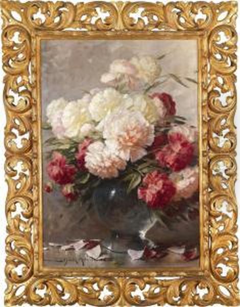 Peonies In A Vase - view 1