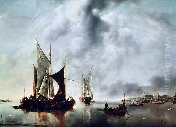 Calm or, Boats near the Coast, after 1651 - view 1