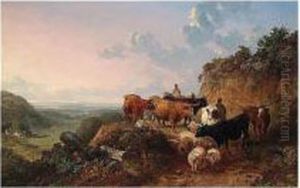 Droving The Cattle Home
