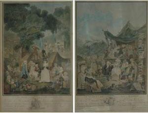 Le Menuet De La Mariee by Philibert-Louis Debucourt