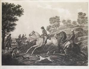 La Chasse Au Renard by Philibert-Louis Debucourt