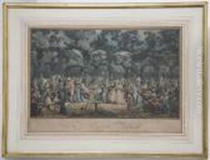 La Promenade Publique by Philibert-Louis Debucourt