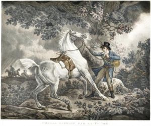Chasseur Egare by Philibert-Louis Debucourt