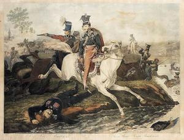 Jozef Ksiaze Poniatowski Ginie Przebywajac Elstere 19 X 1813 R., 1818 R. - view 1
