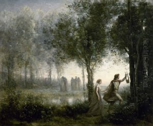 Orpheus Leading Eurydice from the Underworld, 1861