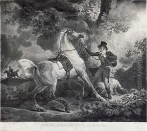 Kon Przerazony Piorunem by Philibert-Louis Debucourt