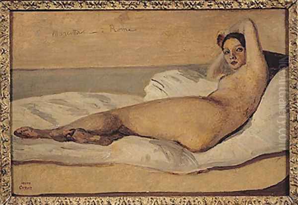 The Roman Odalisque (Marietta) 1843 - view 1