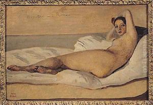 The Roman Odalisque (Marietta) 1843