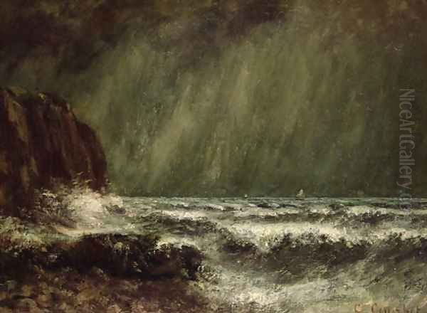 Storm at Sea, 1865 - view 1
