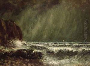 Storm at Sea, 1865