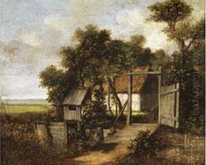 Fachwerkhaus Zwischen Baumen