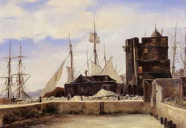 Honfleur - The Old Wharf - view 1