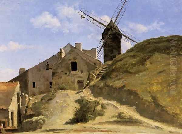 A Windmill in Montmartre - view 1