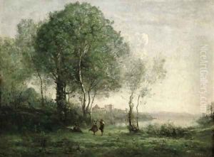 Castel Gandolfo, Dancing Tyrolean Shepherds, 1855-60