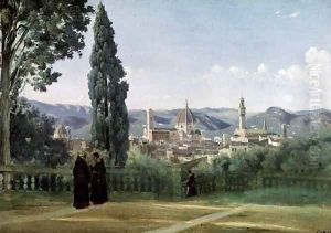 View of Florence from the Boboli Gardens, c.1834-36